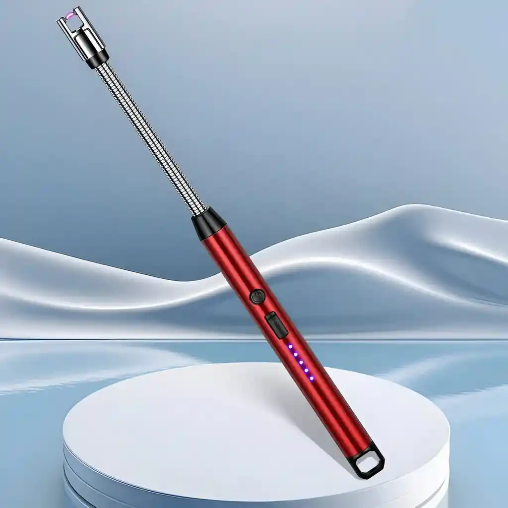 Encendedor Eléctrico Recargable Con Cuello Flexible Y Arco
