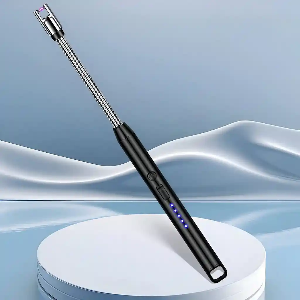 Encendedor Eléctrico Recargable Con Cuello Flexible Y Arco