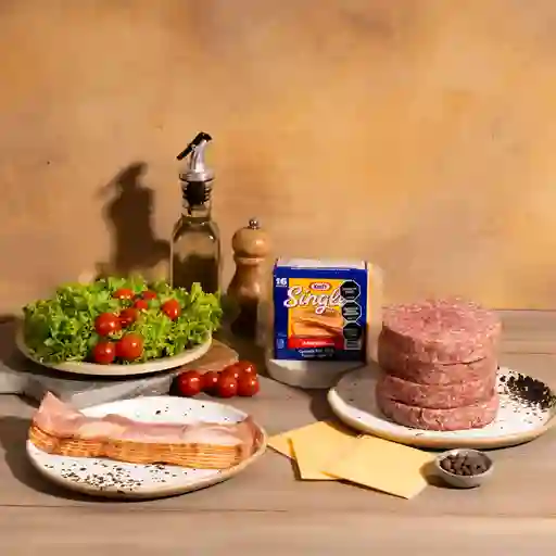 Essential Burger Kit X 4