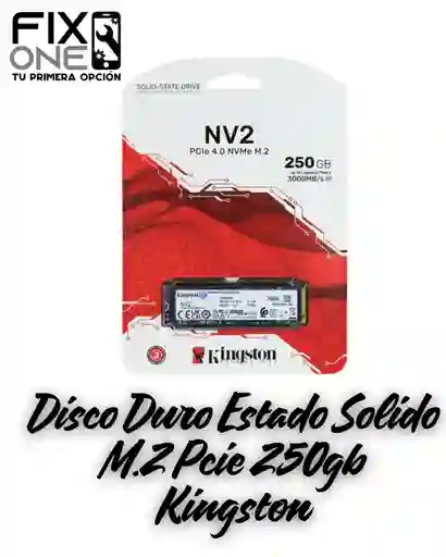 Disco Duro Estado Solido M.2 Pcie 250gb Kingston