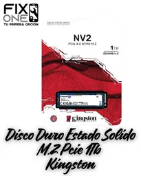 Disco Duro Estado Solido De 1tb M.2 Pcie Kingston