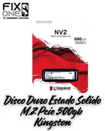 Disco Duro Estado Solido De 500gb M.2 Pcie Kingston