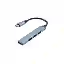 Hub Follow Me Usb C 3.0 4 Puertos Delgado