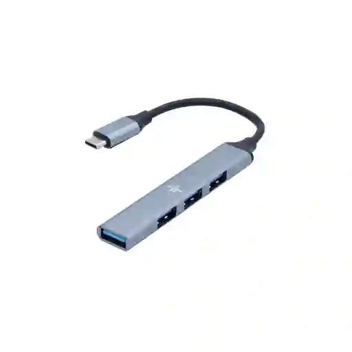 Hub Follow Me Usb C 3.0 4 Puertos Delgado