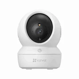 Cámara De Seguridad Ezviz H6c Wifi Interior Robotica 3mp Color Blanco