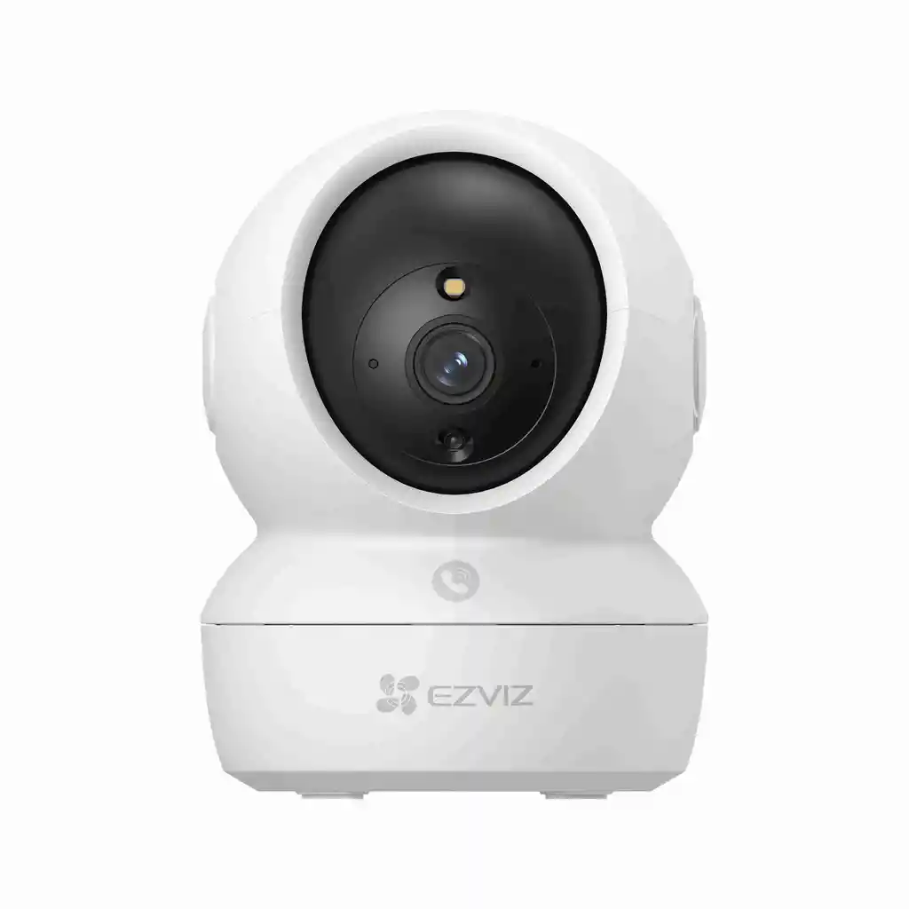 Cámara De Seguridad Ezviz H6c Wifi Interior Robotica 3mp Color Blanco