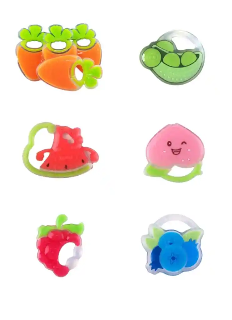 Mordedor Rascaencias Frío De Diseño Para Bebe Limon