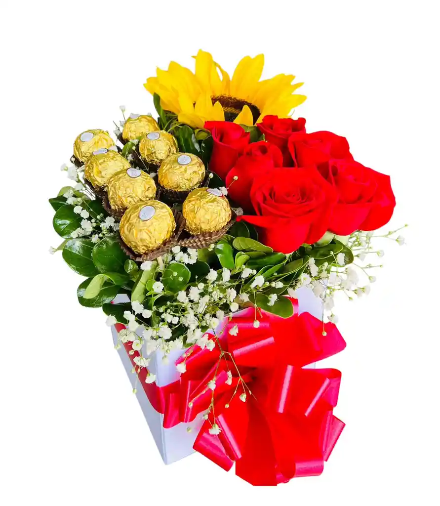 Caja De Rosas Sol