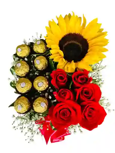 Caja De Rosas Sol
