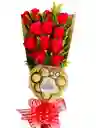 Bouquet Princesa Rojo
