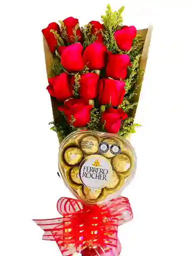 Bouquet Princesa Rojo