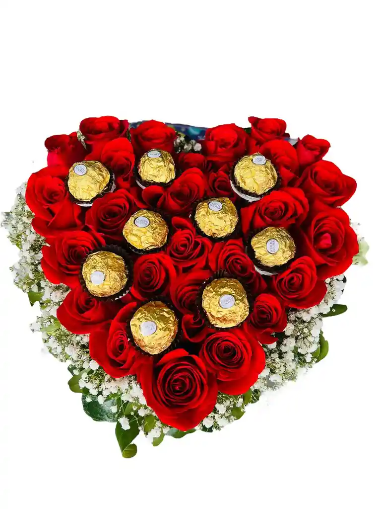 Caja De Rosas Love
