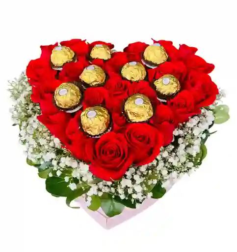 Caja De Rosas Love