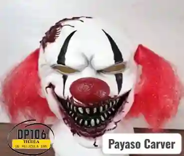 Mascara Payaso Carver Halloween