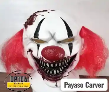 Mascara Payaso Carver Halloween