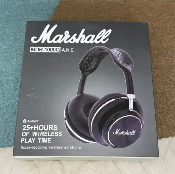 Diademas Marshall Universales / Conexion Bluetooth / Micro Sd / Audifonos