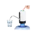 Dispensador De Agua Recargable Para Botellón Bomba Eléctrica Color Blanco