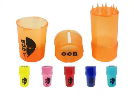 Ocb Plastic Grinders Red