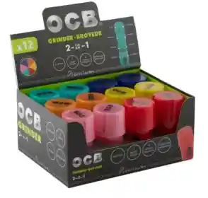 Ocb Plastic Grinders Red