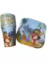 10 Platos Y 10 Vasos De Stitch Lilo Deoracion Fiestas Cumpleaños