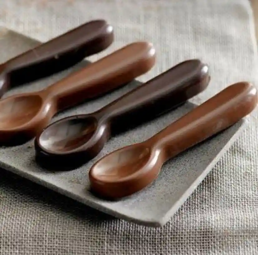 Molde Silicona Cucharas Mini X 6 Cavidades