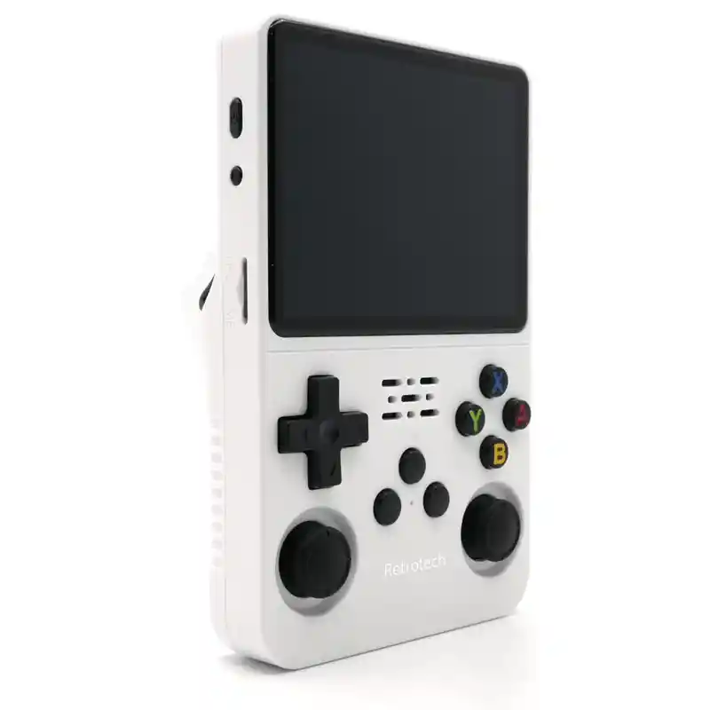 Consola De Juegos Portátil Blanca