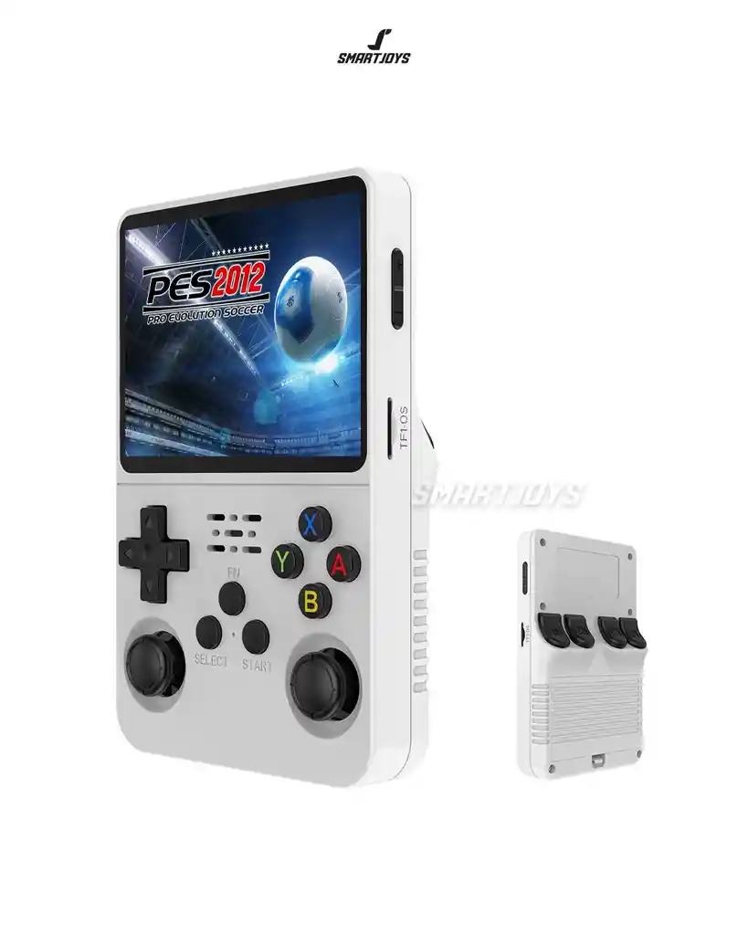 Consola De Juegos Portátil Blanca