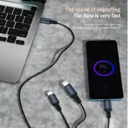 Cable 3 En 1 Pzx – Alta Potencia Y Versatilidad (20w)