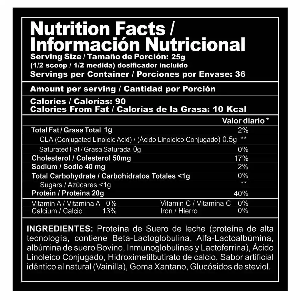 Iso Clean | 2lb Vainilla