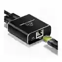 Multipuerto Ethernet 2 Salidas – Ideal Para Red En Oficina O Hogar