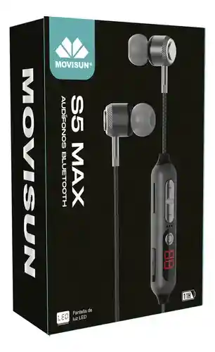 Audífonos Bluetooth Movisun S5-max Pantalla Led