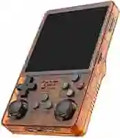 Consola De Juegos Portátil Naranjada