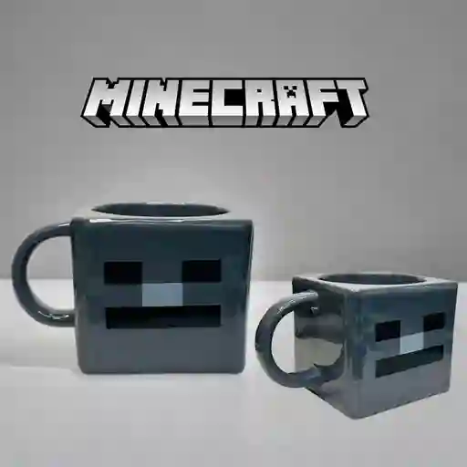 Mug O Taza Minecraft Gris