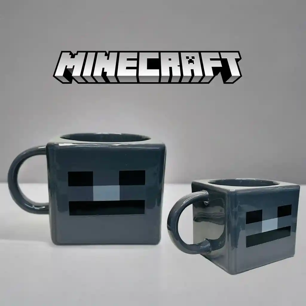 Mug O Taza Minecraft Gris