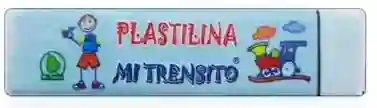 Plastilina Azul Claro En Barra 55g - Mi Trensito