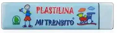 Plastilina Azul Claro En Barra 55g - Mi Trensito