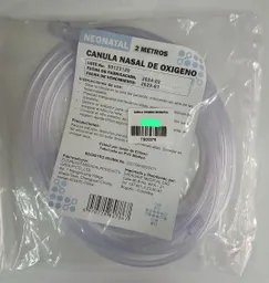 Canula Oxigeno Neonatal