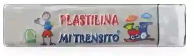Plastilina Gris En Barra 55g - Mi Trensito