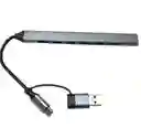 Multipuerto 7 En 1 Con Alta Velocidad – Ideal Para Macbook Y Más