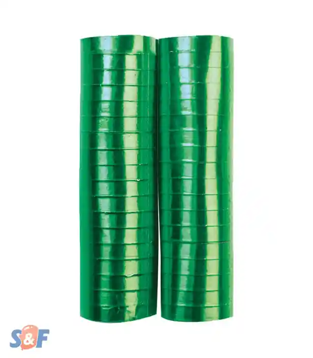 Serpentina Holograma Verdes