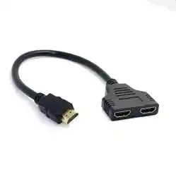 Adaptador Hdmi 1 A 2 – Compatible Con Tv, Consolas Y Más
