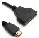 Adaptador Hdmi 1 A 2 – Compatible Con Tv, Consolas Y Más