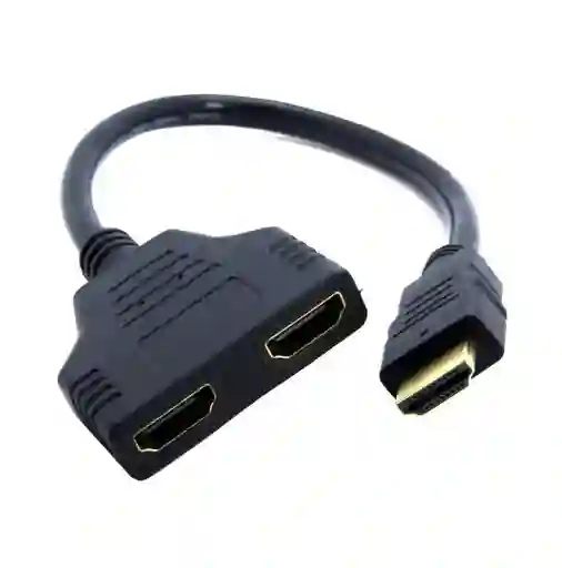 Adaptador Hdmi 1 A 2 – Compatible Con Tv, Consolas Y Más