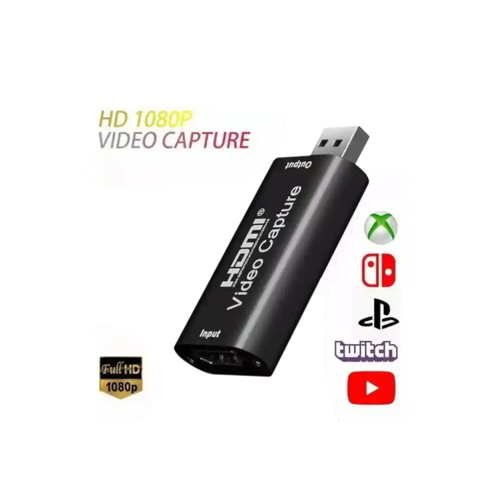 Tarjeta De Captura De Audio Y Video Hdmi A Usb 3.0 4k