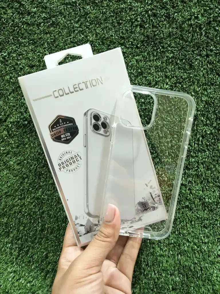 Iphone 12 Pro | Forro Protector| Case Rigido | Space Transparente | Iphone | Carcasa | Funda | Anti Humedad