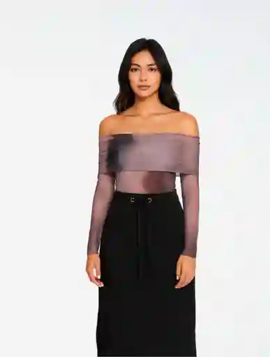 Body Mesh Malla - The Saturno Morado Sm