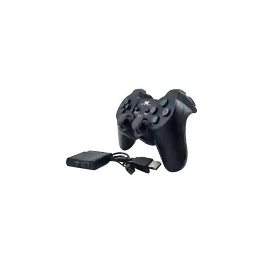 Control Inalambrico Compatible Con Playstation 2 Ps2 Color Negro