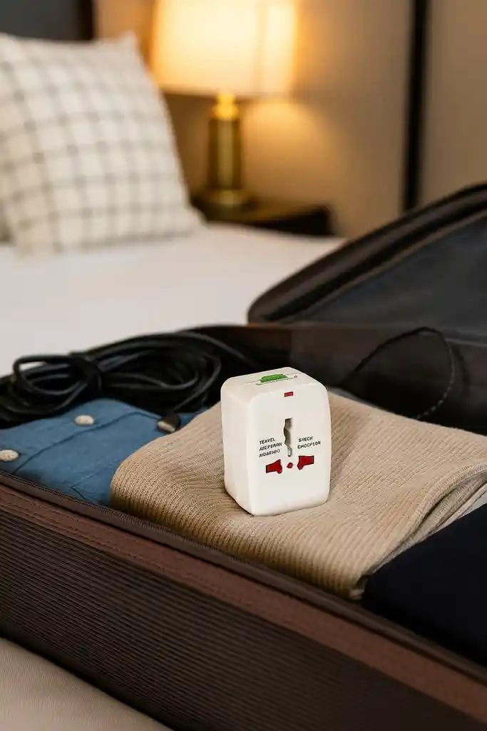 Enchufe Adaptador De Viaje Universal De Carga Mundial