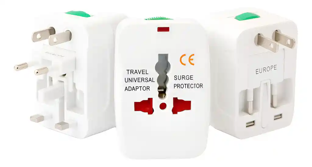 Enchufe Adaptador De Viaje Universal De Carga Mundial