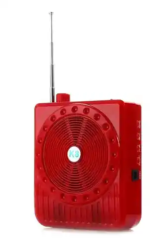 Parlante Megáfono Nia An-302bt - Bluetooth, Radio Fm Y Usb